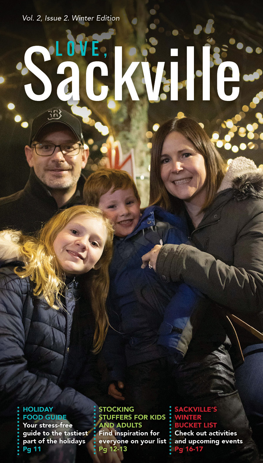 Love Sackville Winter 2022 Magazine Cover