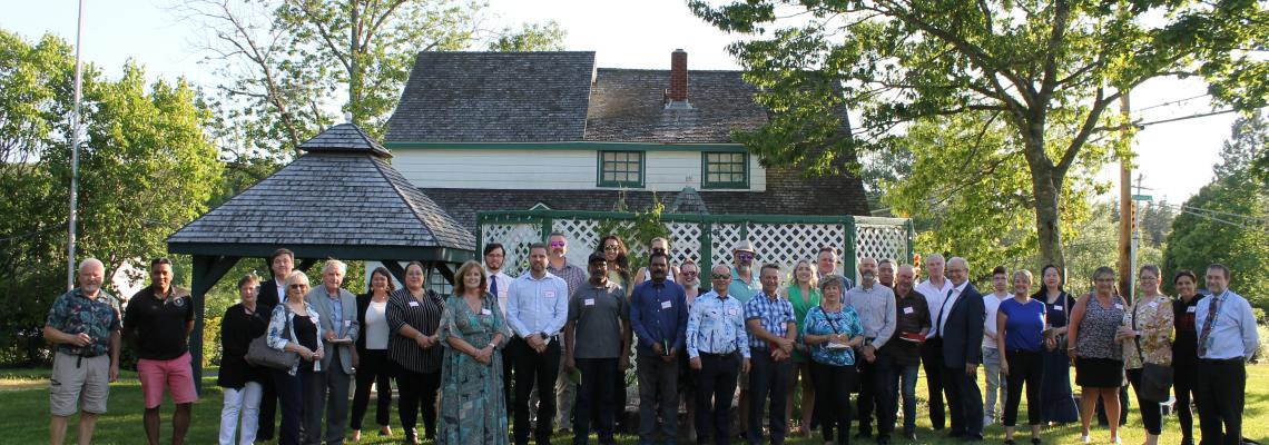 Group of attendees at AGM