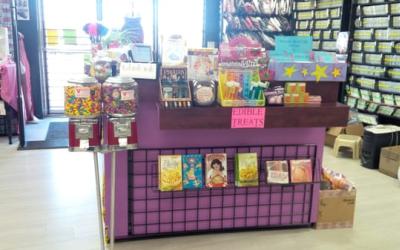 Pleasures N' Treasures display