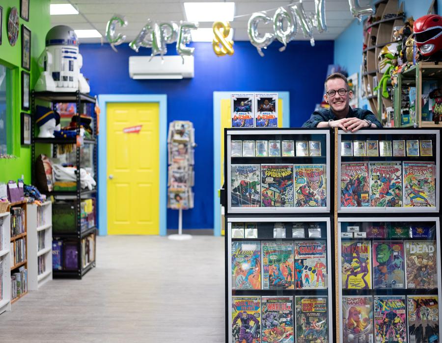 Jay at Cape & Cowl Comics & Collectibles