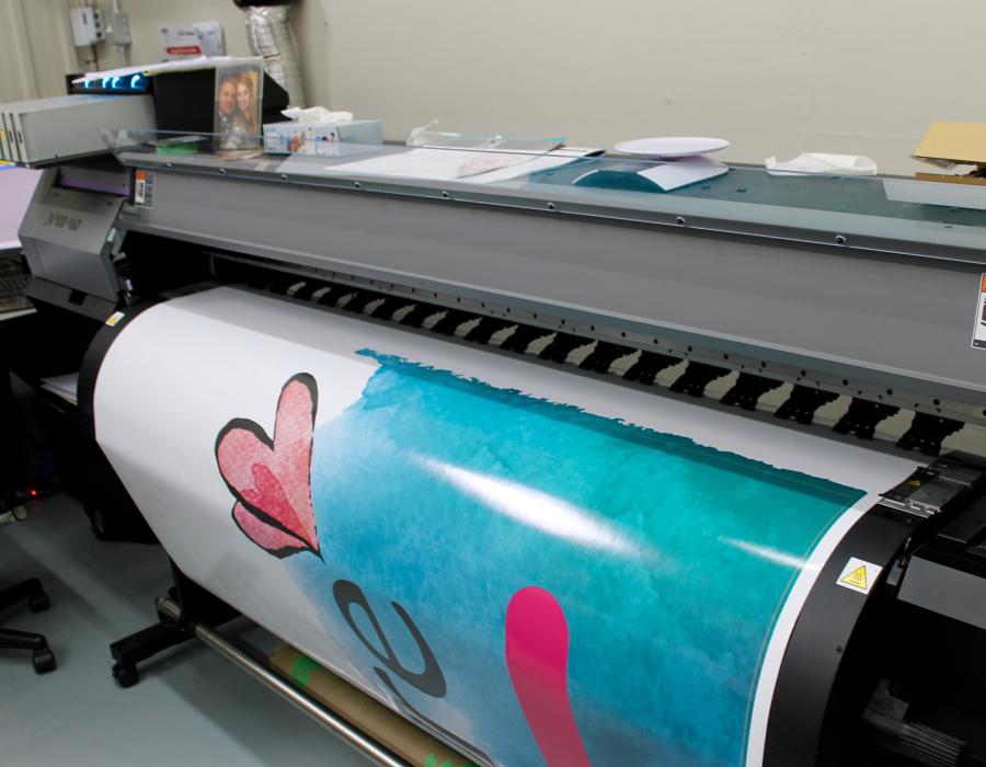 printer printing banner 