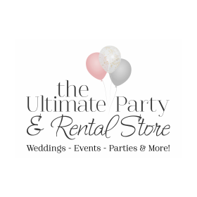 The Ultimate Party and Rental Store logo